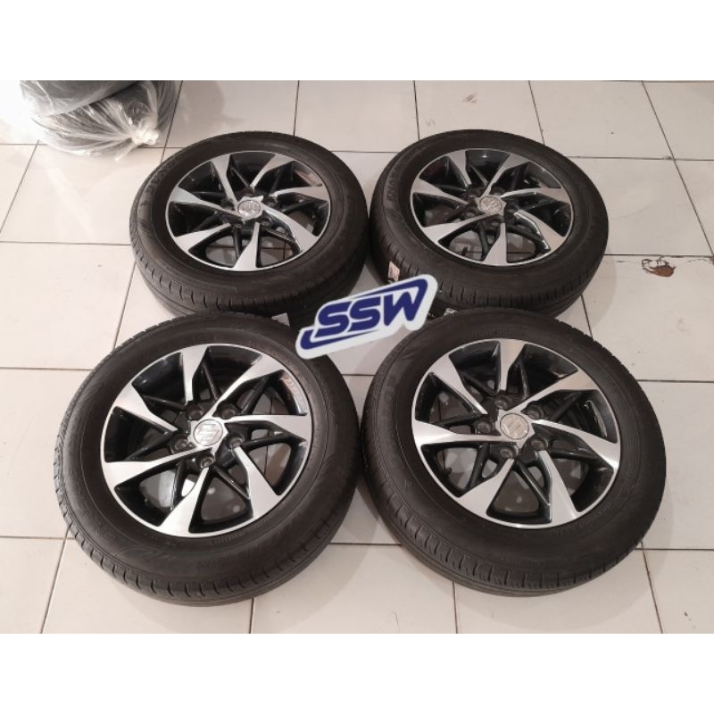velg ori copotan mobil ertiga sport ring 15 baut 5x114 + ban pnp grandmax luxio apv new cary