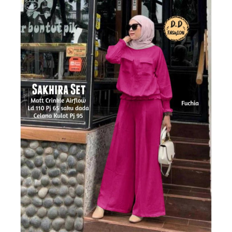 SAKHIRA  SET BAJU WANITA TERBARU BY DnD