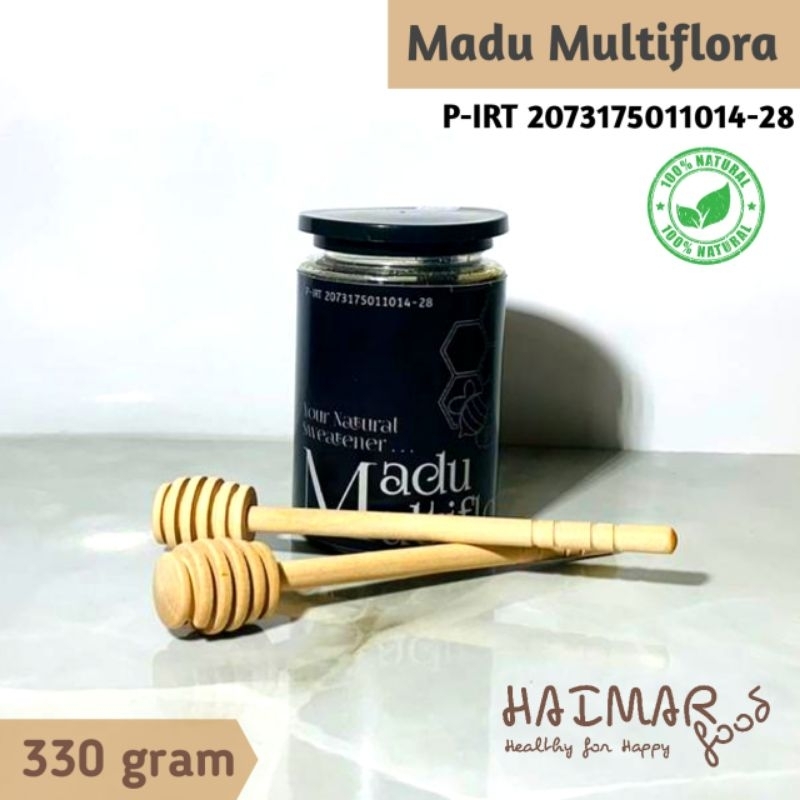 

Madu Multiflora - Asli Murni 100% - 330ml toples - HAIMAR food
