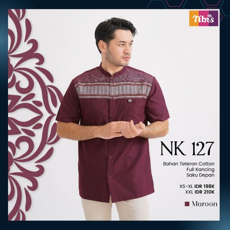 KOKO NIBRAS NK 127 / NK 87  / Koko Dewasa - Remaja / Fashion Muslim