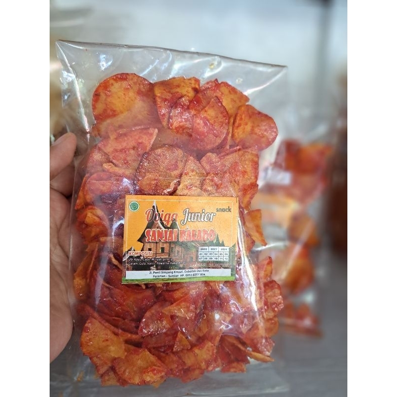

Keripik Sanjai Bulat Balado | Cemilan Enak | Snack Hasanah