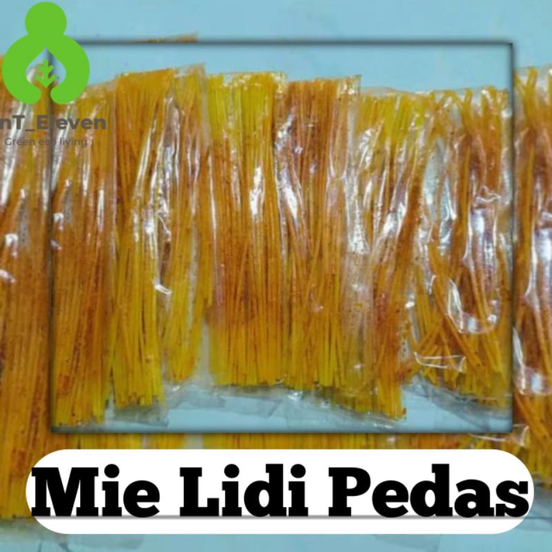 

Cemilan mie lidi Pedas Jajanan Hitam Kekinian (100gr)