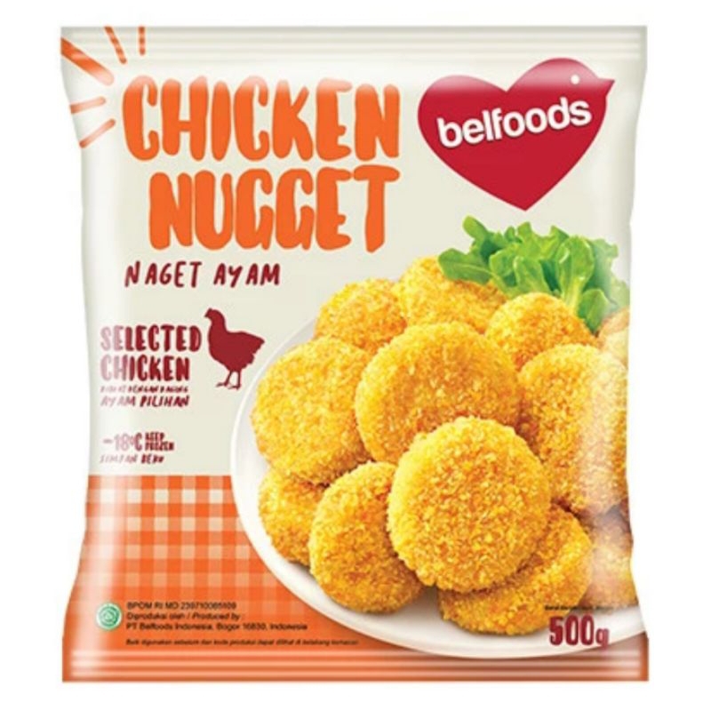 

Belfoods Favorite Nugget 500gr / Naget Ayam