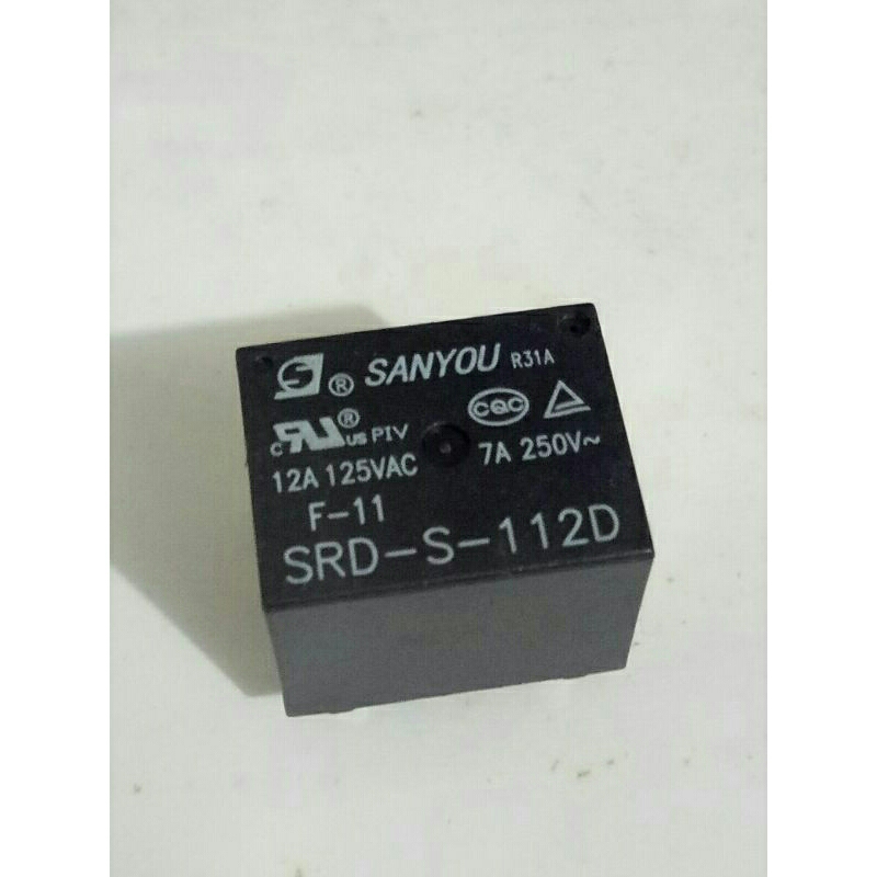 Relay 5 pin 12A-125vac, 7A-250v