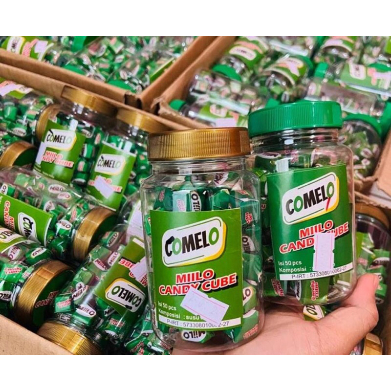 Comelo | Miilo Candy Cube | Permen Milo Coklat isi 50