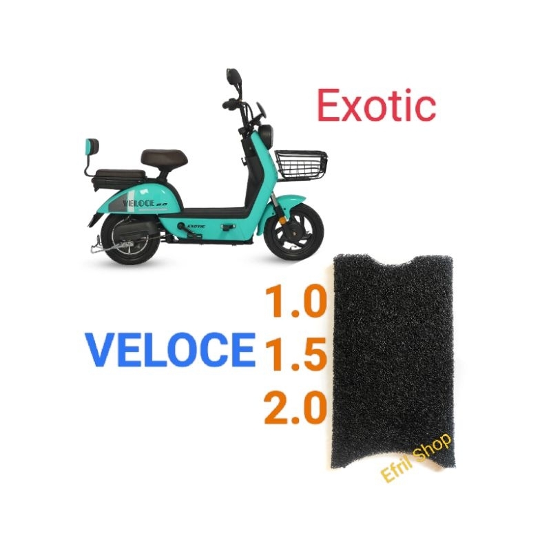 ⭐⭐⭐⭐⭐ Karpet sepeda motor listrik Exotic Veloce 1.0 Veloce 1.5 Veloce 1.6 dan Veloce 2.0 Veloce V3