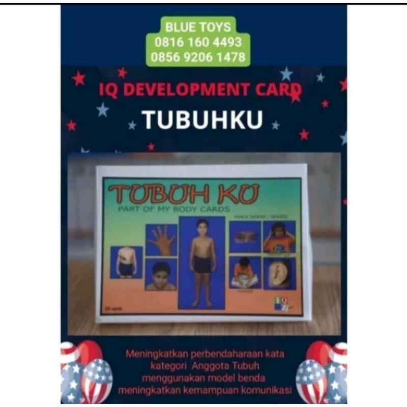 GE TOYS MAINAN EDUKATIF BELAJAR ANGGOTA TUBUH/ALAT TERAPI WICARA/TUBUHKU