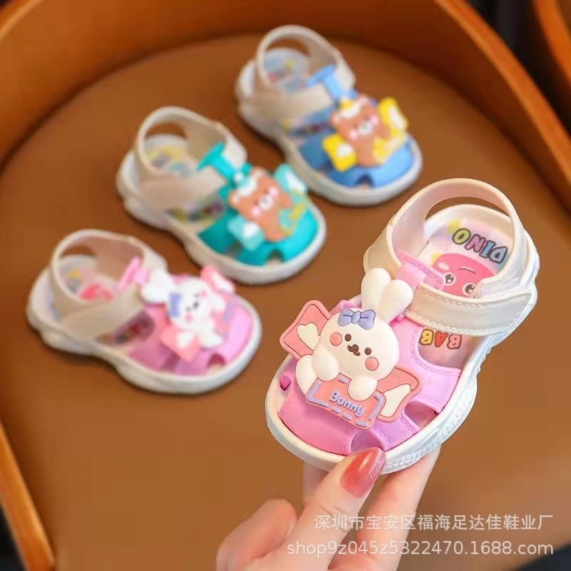 Sandal Slippers Baby Kids Dino import High Quality RF