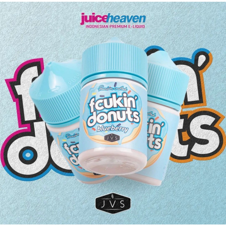 LIQUID FCUKIN DONUTS BLUEBERRY - FCUKIN DONUT BLUEBERRY - 60ML