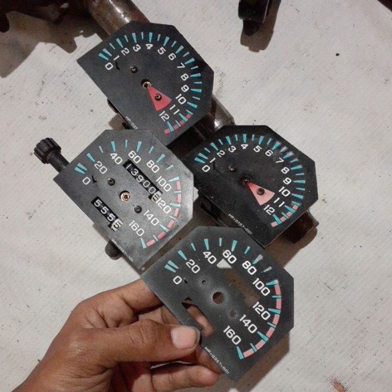 cover mesin spido papan speedometer honda gl pro gl max original