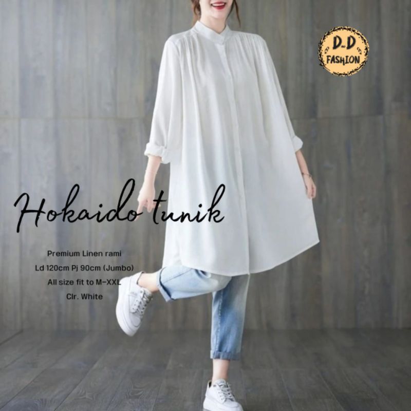 HOKAIDO LONG TUNIK JUMBO LD 120 cm TERBARU