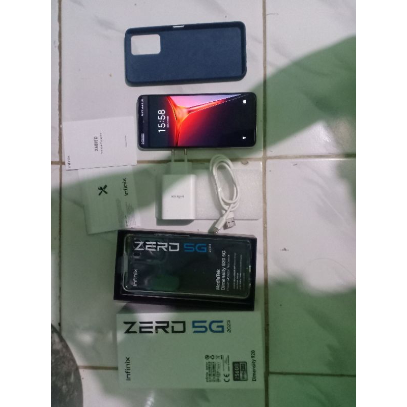 Infinix Zero 5G 2023 Bekas Fullset