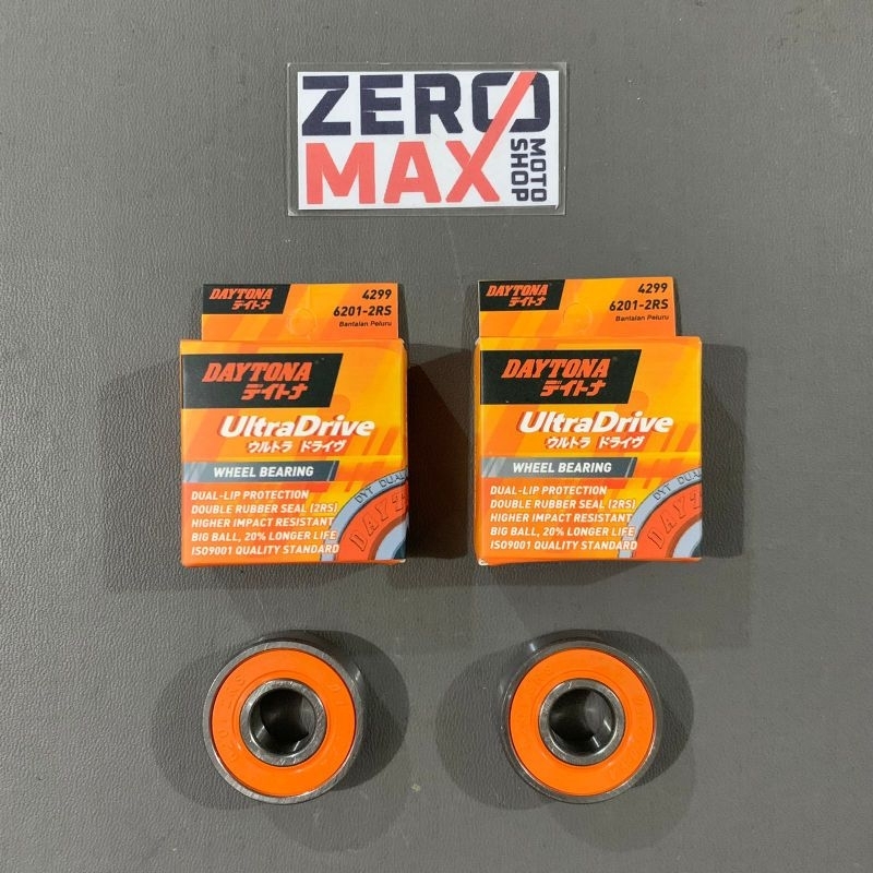 Bearing Laher Roda Depan Daytona 6201 Honda Beat POP New Beat ESP New Scoopy Original