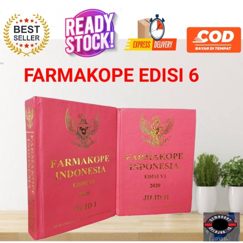BUKU FARMAKOPE EDISI 6 Soft COVER BUKU FARMAKOPE INDONESIA EDISI 6 Soft Cover