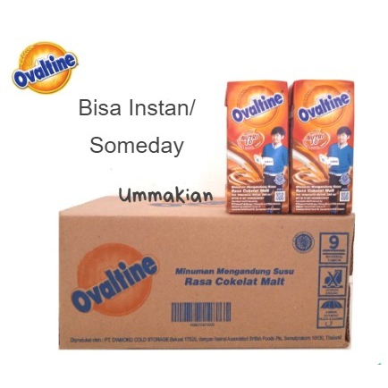 Ovaltine UHT 200Ml isi 24 PC/125 Ml isi 40Pc