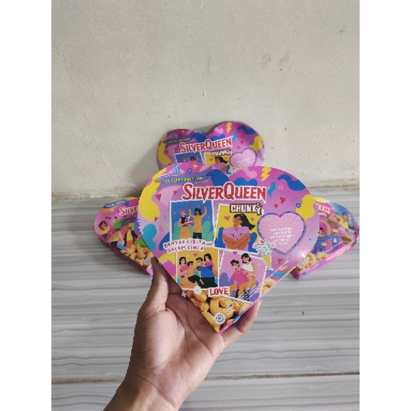 Coklat Silverqueen Love Coklat Silverqueen chungkybar 3x30gr