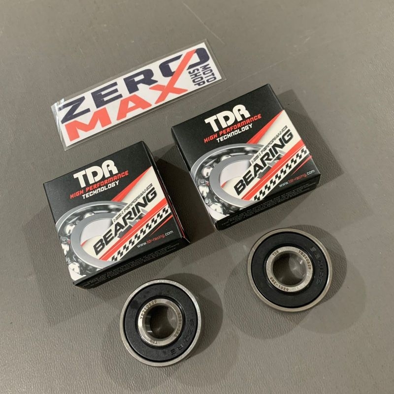 Bearing Laher Roda Depan TDR Racing 6201 Honda Scoopy Karbu Beat FI ESP Original