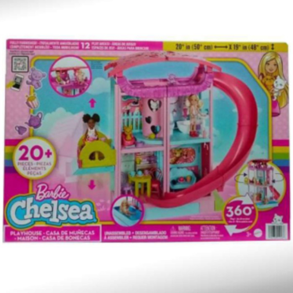 

Unik Mainan Rumah Barbie Chelsea Playhouse Transforming Doll Dream House Diskon