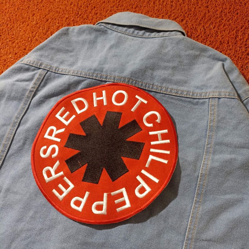 Backpatch bordir Red Hot Chili Peppers Premium best quality