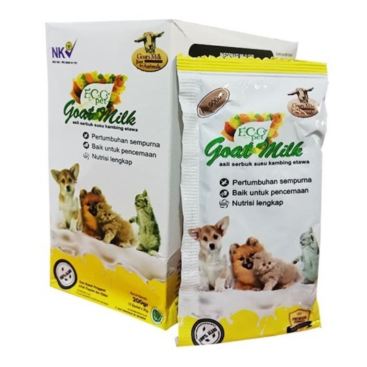 ECO PET Goat Milk - Susu Kambing untuk Kucing Anjing Kelinci / EcoPet