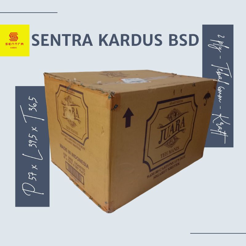 

Kardus Bekas Besar /Jumbo Untuk Packing / Pindahan P57 x L39.5 x T36.5