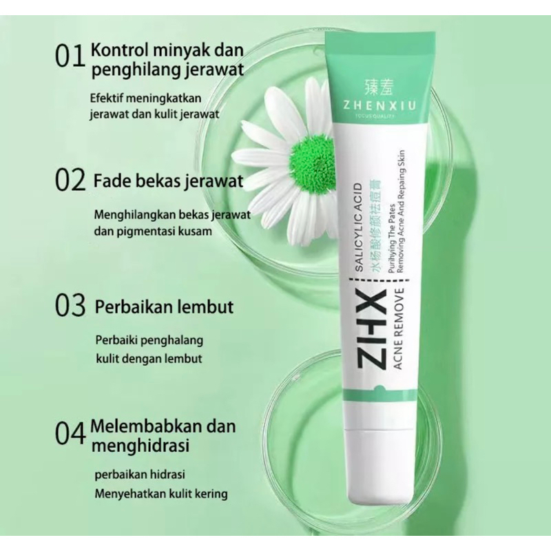 ZHENXIU krim gel anti  jerawat/ salep jerawat 20 gr