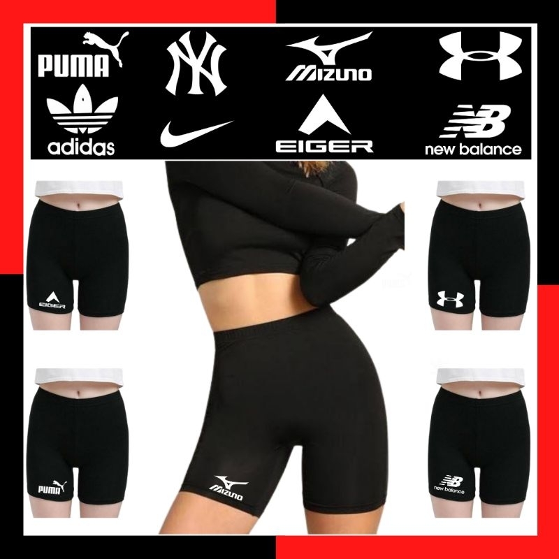 Shot Dewasa Hotpants Unisex Legging Pria Dan Wanita Lejing Olahraga Ukuran Standar Jumbo Dan Super J