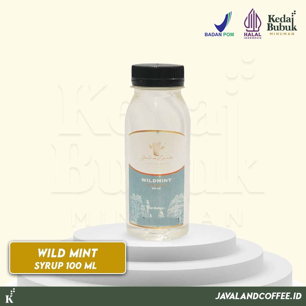 

Javaland Syrup / Sirup Rasa Wild Mint / Mojito Mint 100ml - Premium | Sirup Tester
