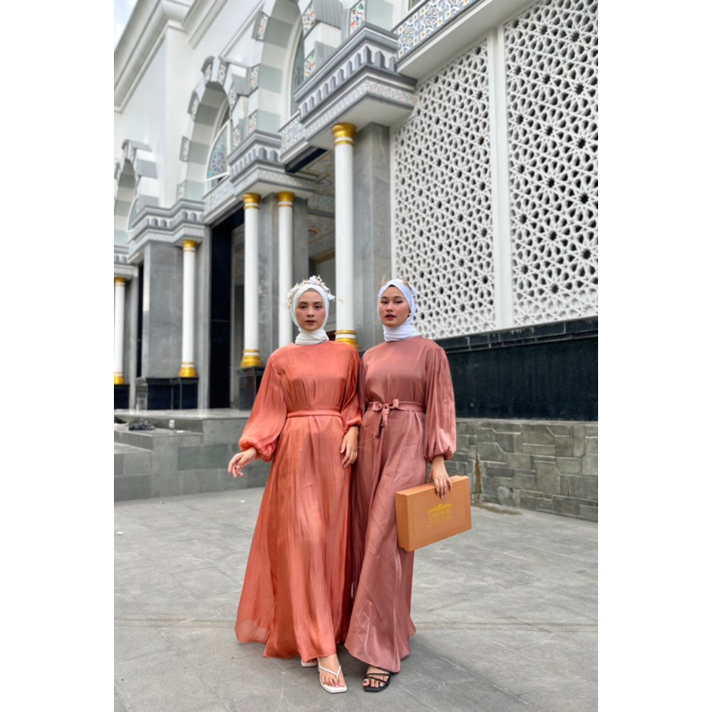 CHEWID MEIRA dress shimer glossy