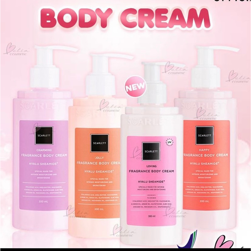 Scarlett Whitening Body Cream