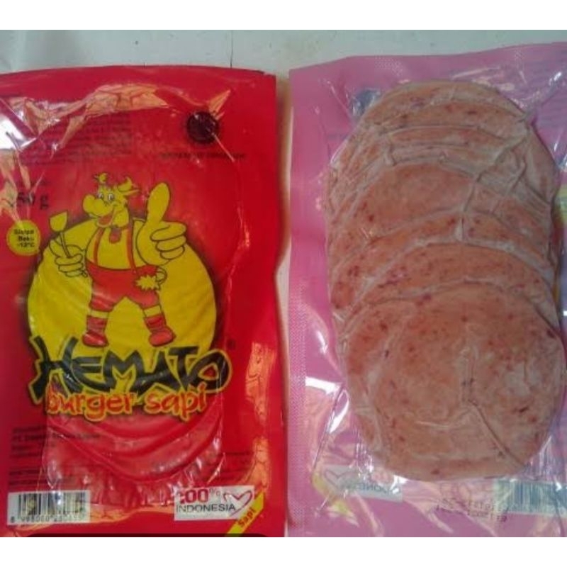 

Hemato burger sapi 250g