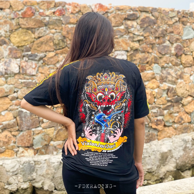 KAOS VIJAR TEAM | KAOS VIXION JARI JARI INDONESIAN CULTURE | KAOS VIXION JARI JARI LEAK BARONG | VIX