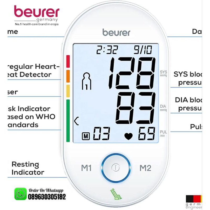 Tensi Digital Beurer BM 55 Tensimeter Digital Beurer BM55 Original Garansi Resmi 5 Tahun