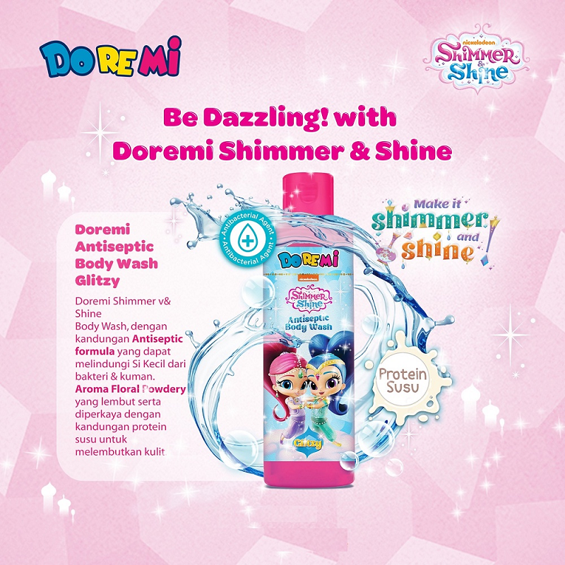 GLITZY Shimmering &amp; Shine Body Wash | Shampoo | Hair Vitamin | Cologne Spray