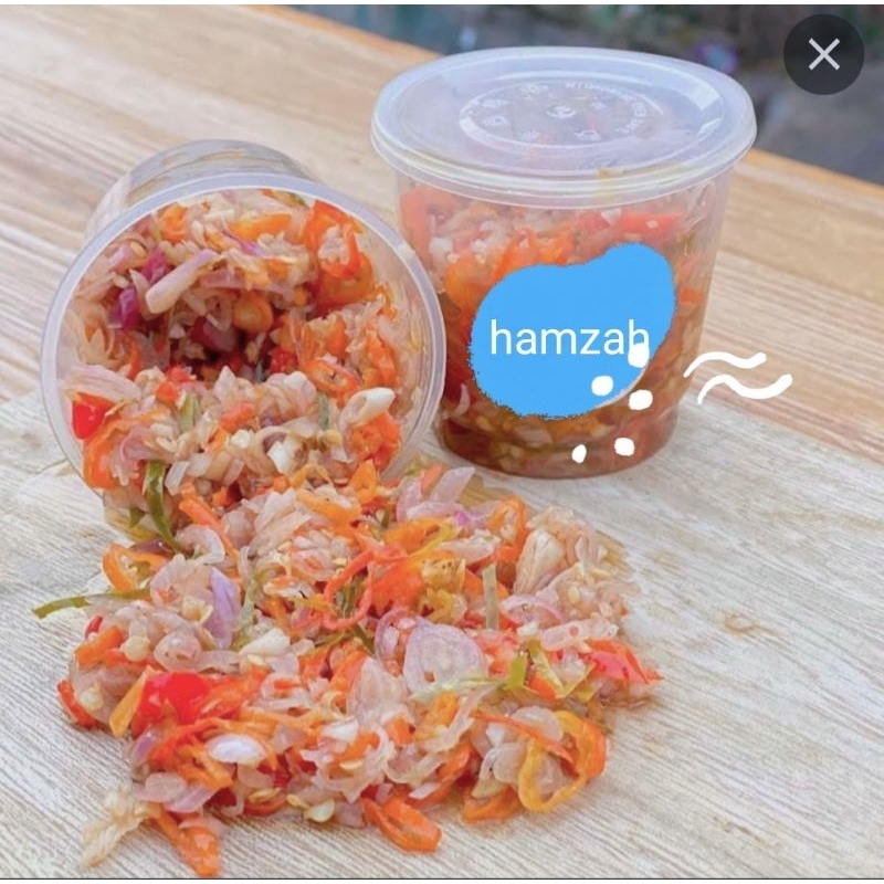 

sambal matah bunga kecombrang