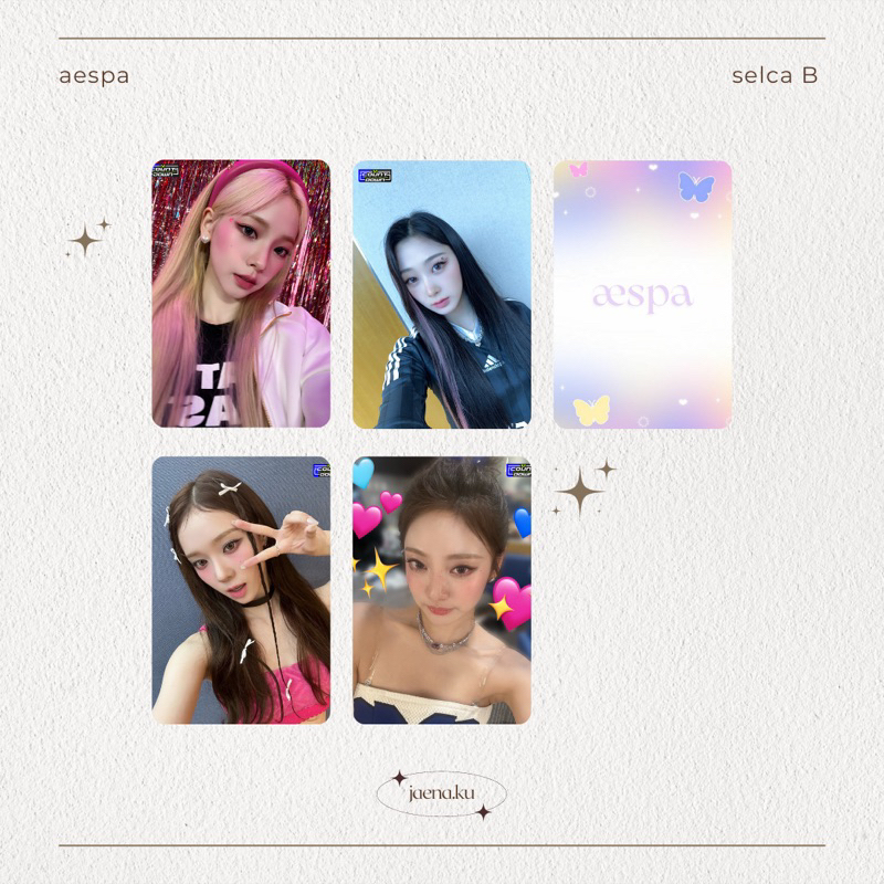 [AESPA] PHOTOCARD SELCA 9 AESPA