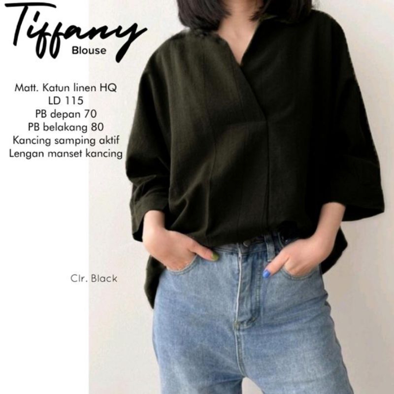 TIFFANY BLOUSE WANITA TERBARU