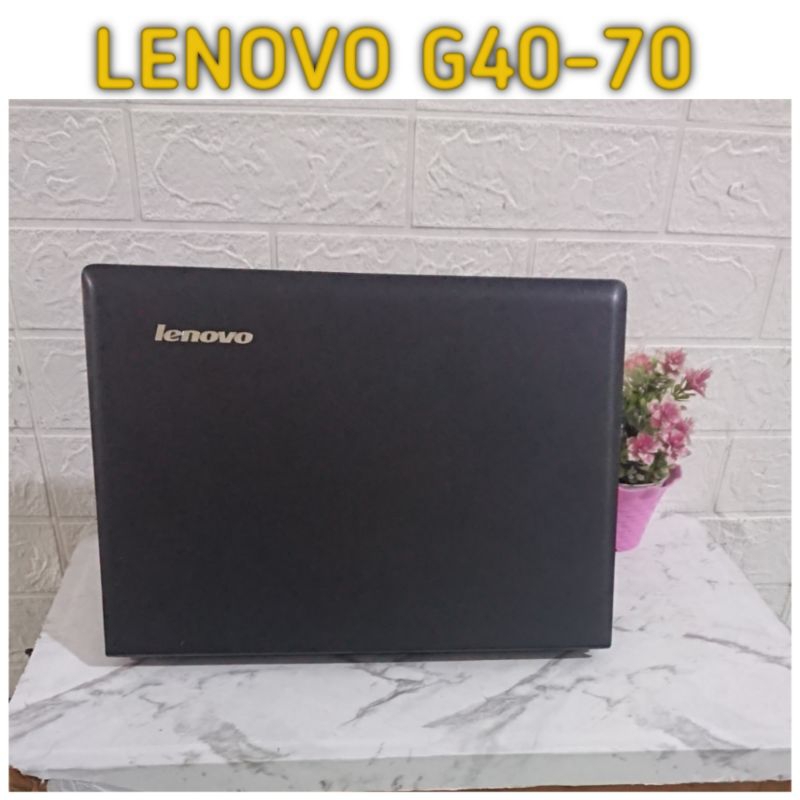 LAPTOP MURAH | LENOVO G40-70 | GAMING DAN DESAIN | RAM 4/500Gb | CORE I3 | LAYAR 14 | WINDOWS 10 | SUPER SLIM | NO MINUS SIAP PAKAI