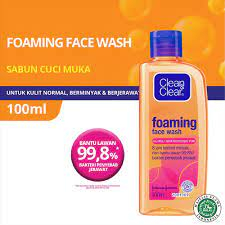 Clean &amp; Clear Foam Face wash 100 ml ORIGINAL-BPOM