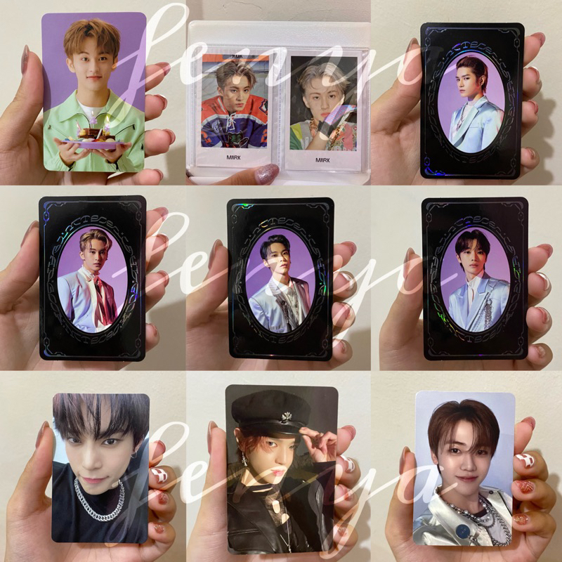 Photocard Polaroid Yearbook NCT || Mark Doyoung Taeyong Sungchan Jaemin
