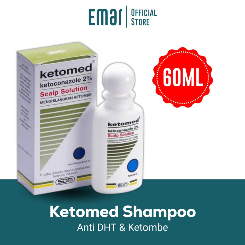 Ketomed Shampoo Anti DHT & Ketombe 60ml