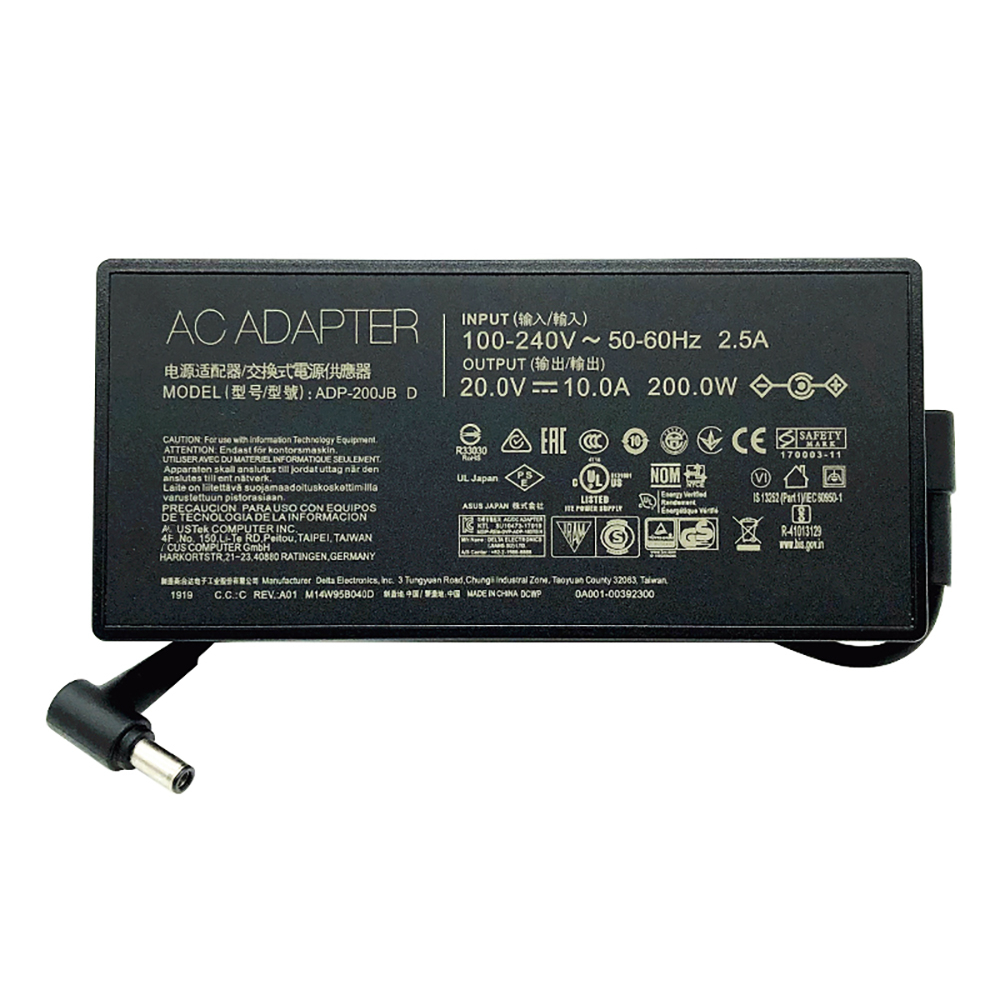 CARGER ASUS ZEPHYRUS G15 20V 10A 200W 6.0*3.7MM Adaptor Laptop ASUS TUFF DASH F15 A15 FX516PR FA506QR ROG G15 ZEPHYRUS FA506QR Untuk ASUS:FA706QR, TUF GAME A17 FA706QR, ZEPHYRUS G15 2021, ROG ZEPHYRUS G15 GA503QS, A15 FA506, A17 TUF766-QR,