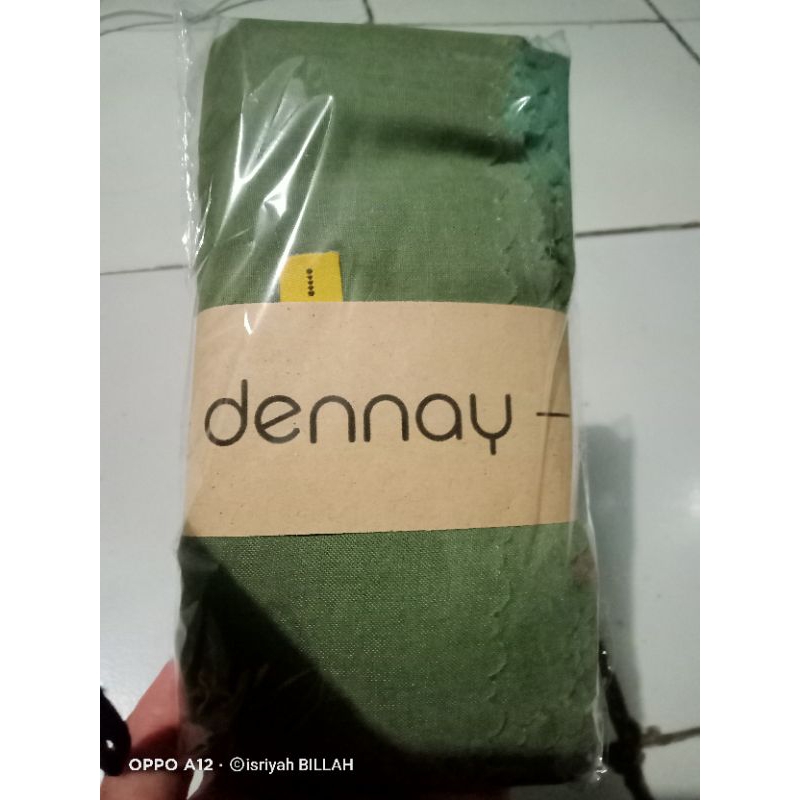 hijau sage hijab segiempat polos/Seragam sekolah kerudung