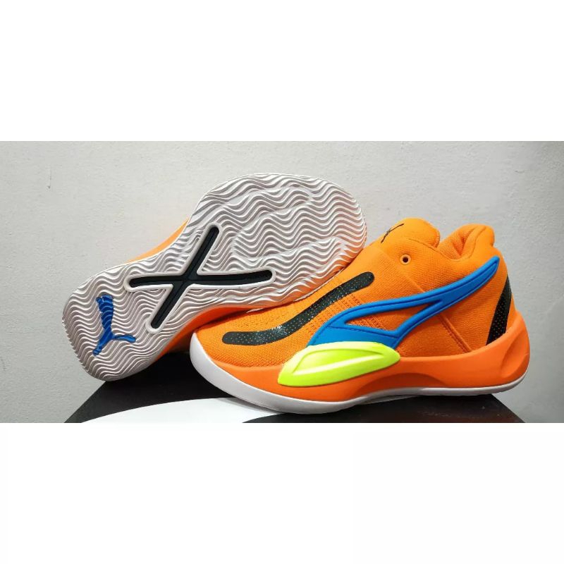 SEPATU BASKET PUMA RISE NITRO LOW FERY CORAL