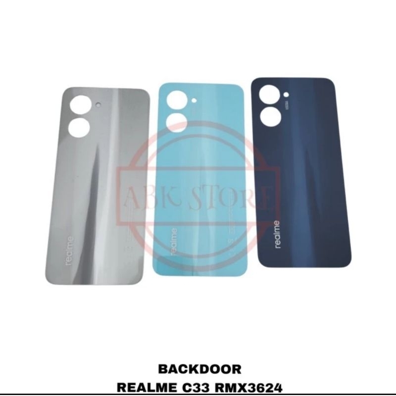 BACKDOOR BACK COVER REALME C33 HOUSING TUTUP BELAKANG ORIGINAL