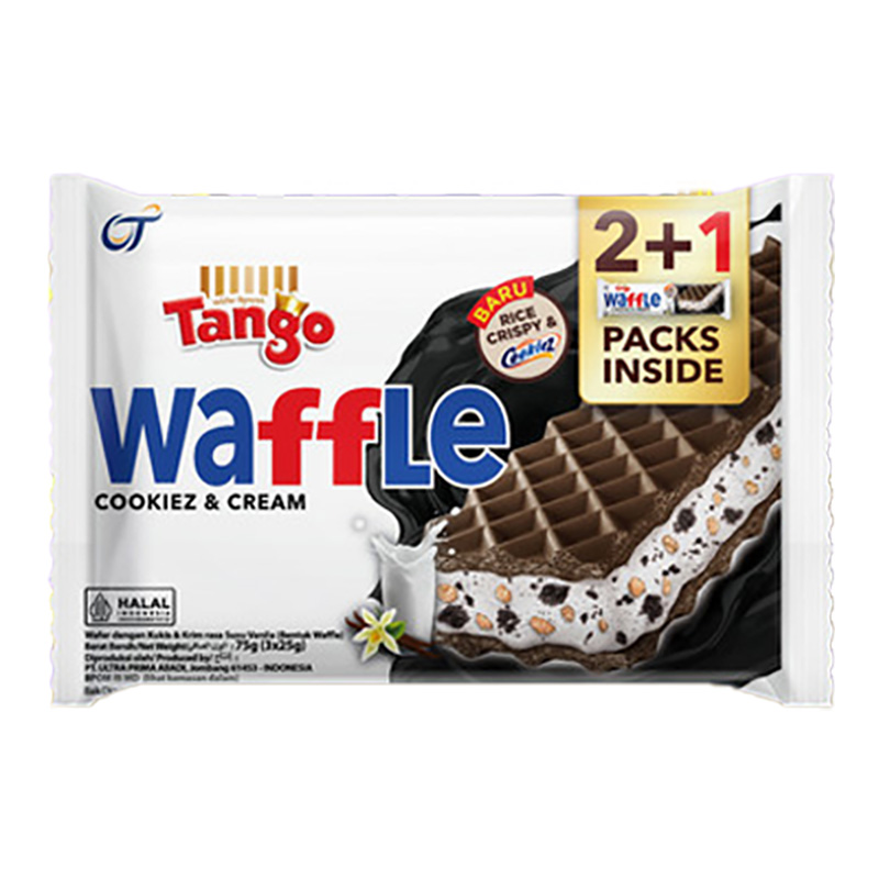 

Tango Waffle Cookiez & Cream 3 x 25 g