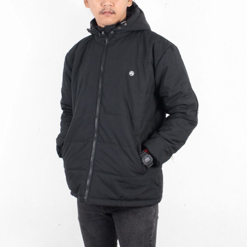 Jaket puffer pria Tebal Windbreaker Touring Sunmori Motor Vespa PUFFER / Jaket GelembungJumbo Musim 