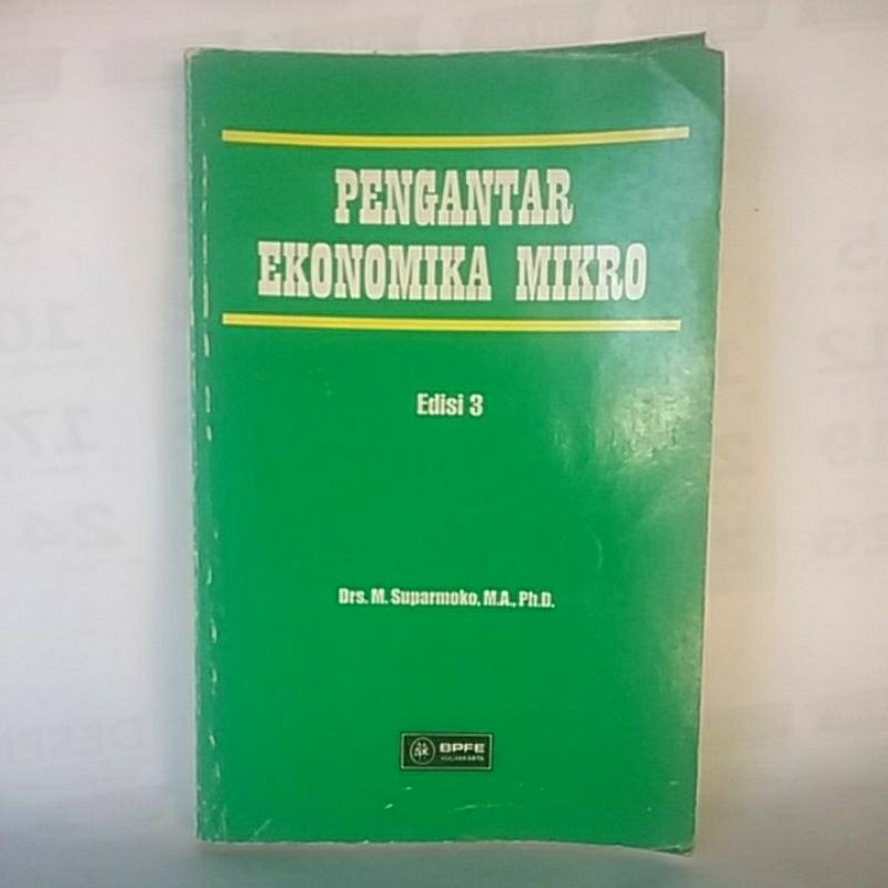 

Pengantar Ekonomi Mikro edisi 3