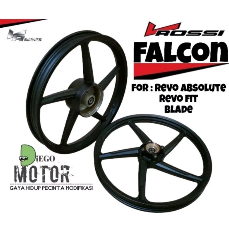 velg rossi falcon palang 5 abs karisma supra fit