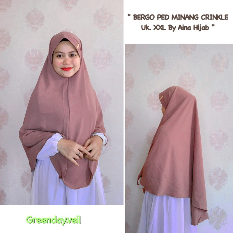 BERGO PED CRINKLE MINANG UK XXL BY AINA